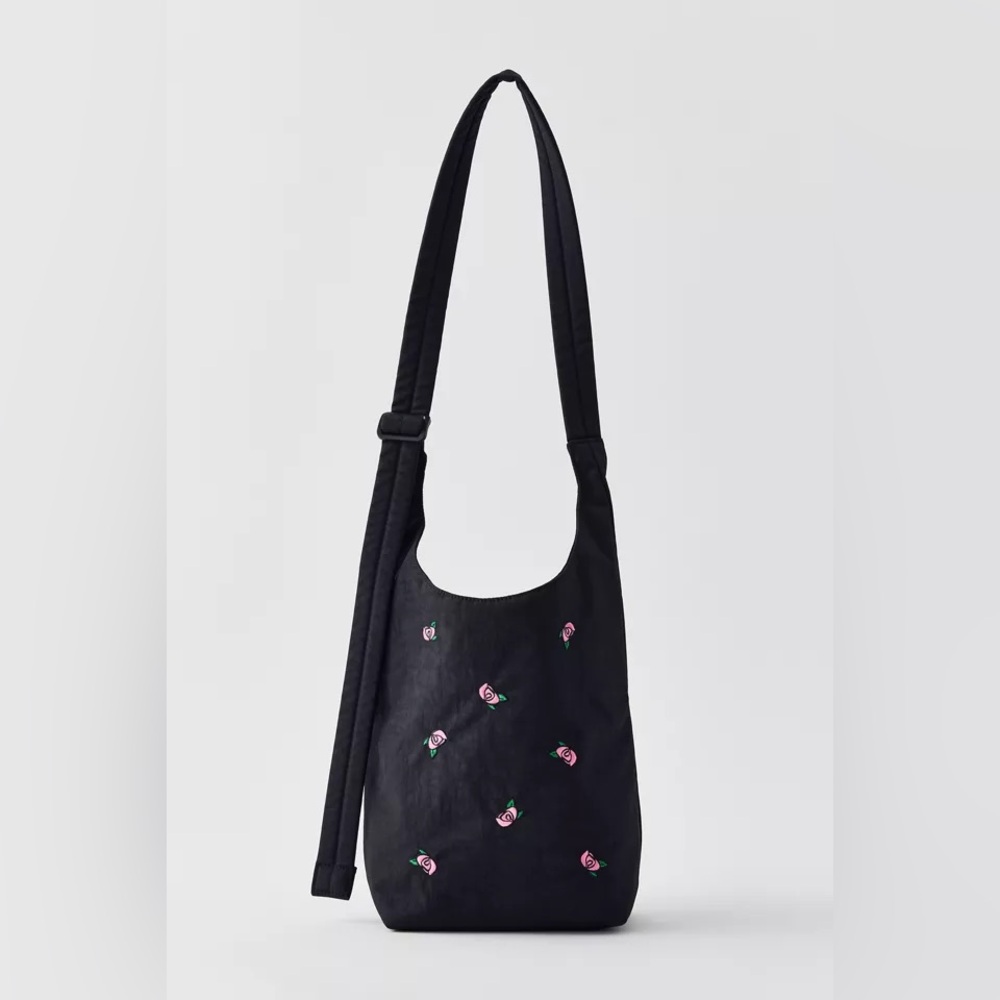 BAGGU Small Sling Rose Embroidery Bag (Limited Edition)